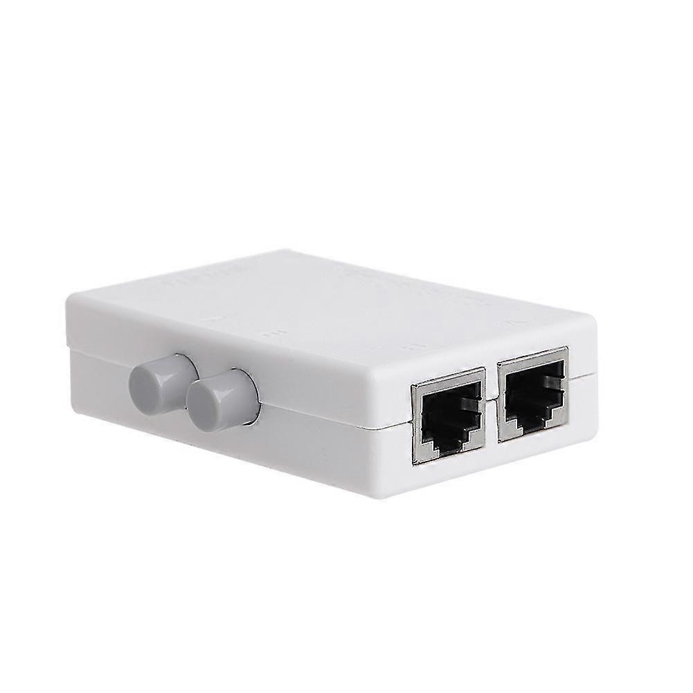 2-in 1-out Or 1-in 2-out Rj45 Splitter Selector Switch 2 Ports Network Switch