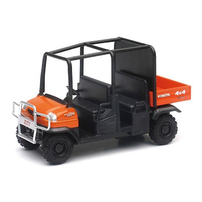 Die-Cast 1:64 Scale, Kubota 1140CPX with Pull Back Action