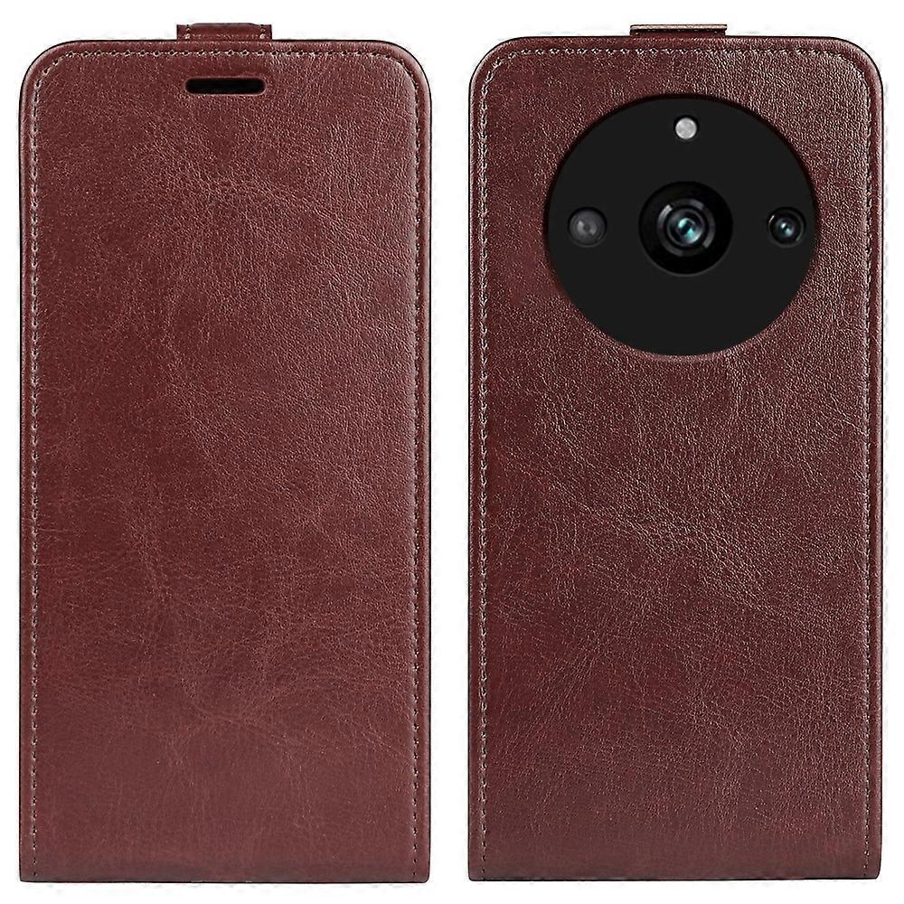 R64 Vertical Flip Leather Case For Realme 11 Pro