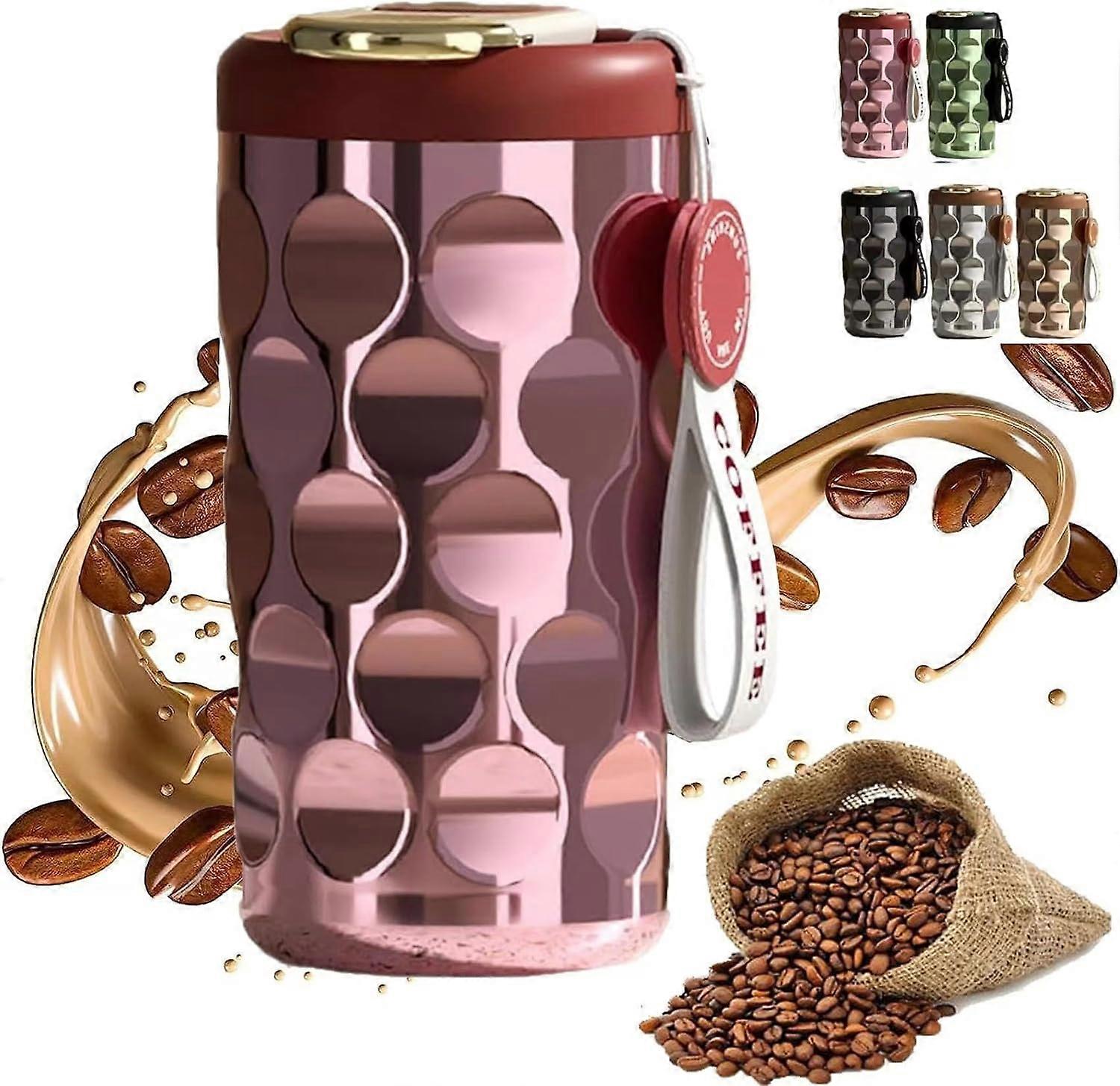 Unbrand Smart Coffee Thermos 450ml Coffee Thermos with Temperature DisplayPortable Thermos LED Tempe