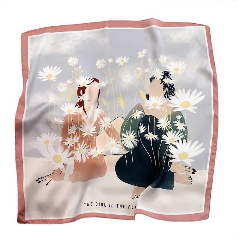 Summer Kerchief Thin Beach Wrap Lightweight Sun Proof Scarf for Lady