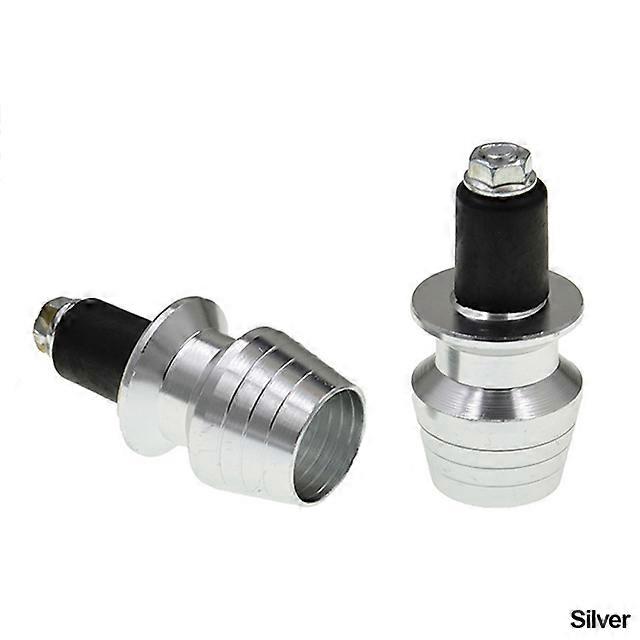 2PCS 7/822mm CNC Motorcycle Universal Handlebar Grips End Handle Bar Cap Ends Plug For Honda Yamaha Suzuki Ducati BMW Kawasaki