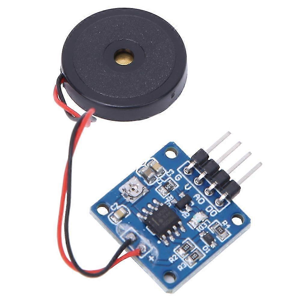 Piezoelektrisches Schwingungs-Klopf-Sensor-Modul Vibrationsschalter-Modul 5,0 V DC AD/DO
