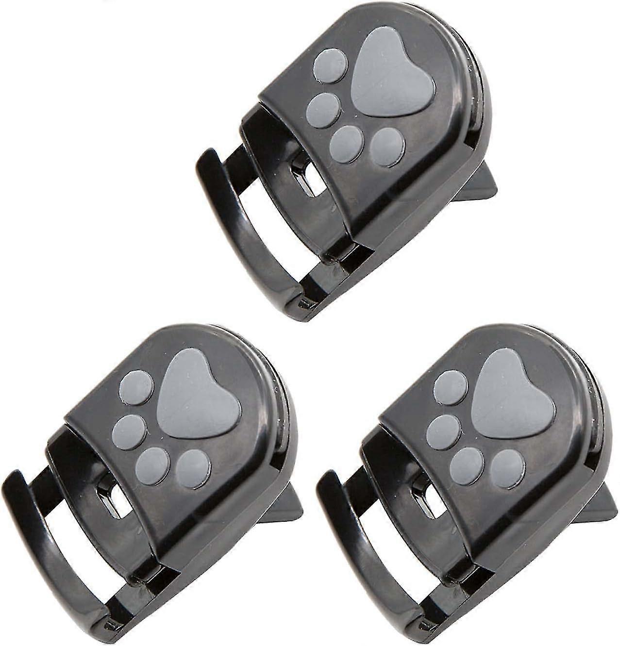 3 Pcs Eyelash Curlers Compact Size Mini Eye Lash Curling Clips Eye Lash Curlers With Silicone Pad For Home Travel Salon Beginners