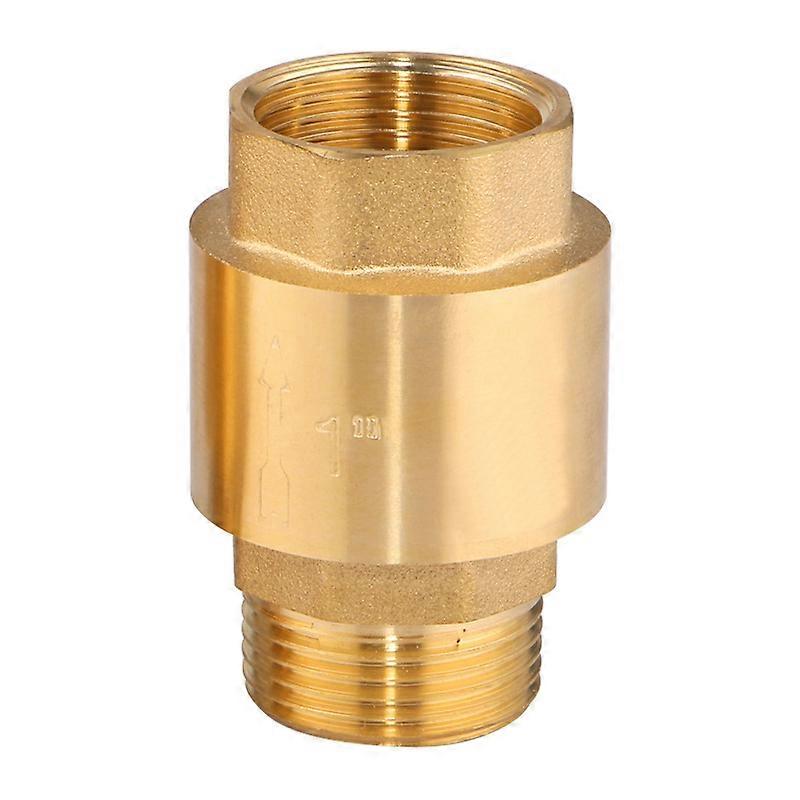 Brass check valve - suitable for horizontal pipe check valve
