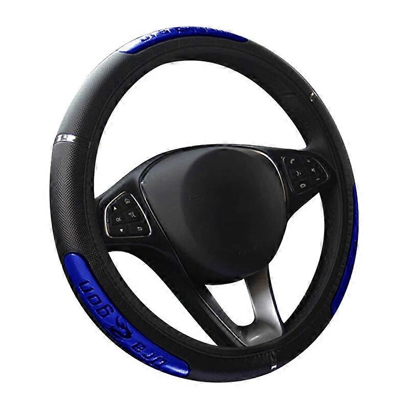 D type Car Steering-wheel Cover Without inner O type For RENAULT-THALIA For KIA-VENGA For KIA For RENAULT-M