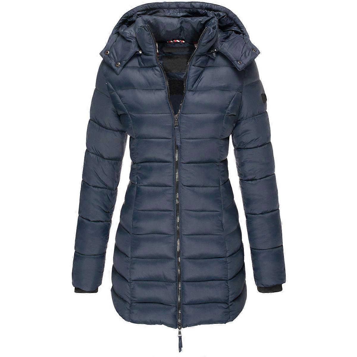 Women's Lightweight Coat Long-Sleeve Full-Zip Hooded Jacket