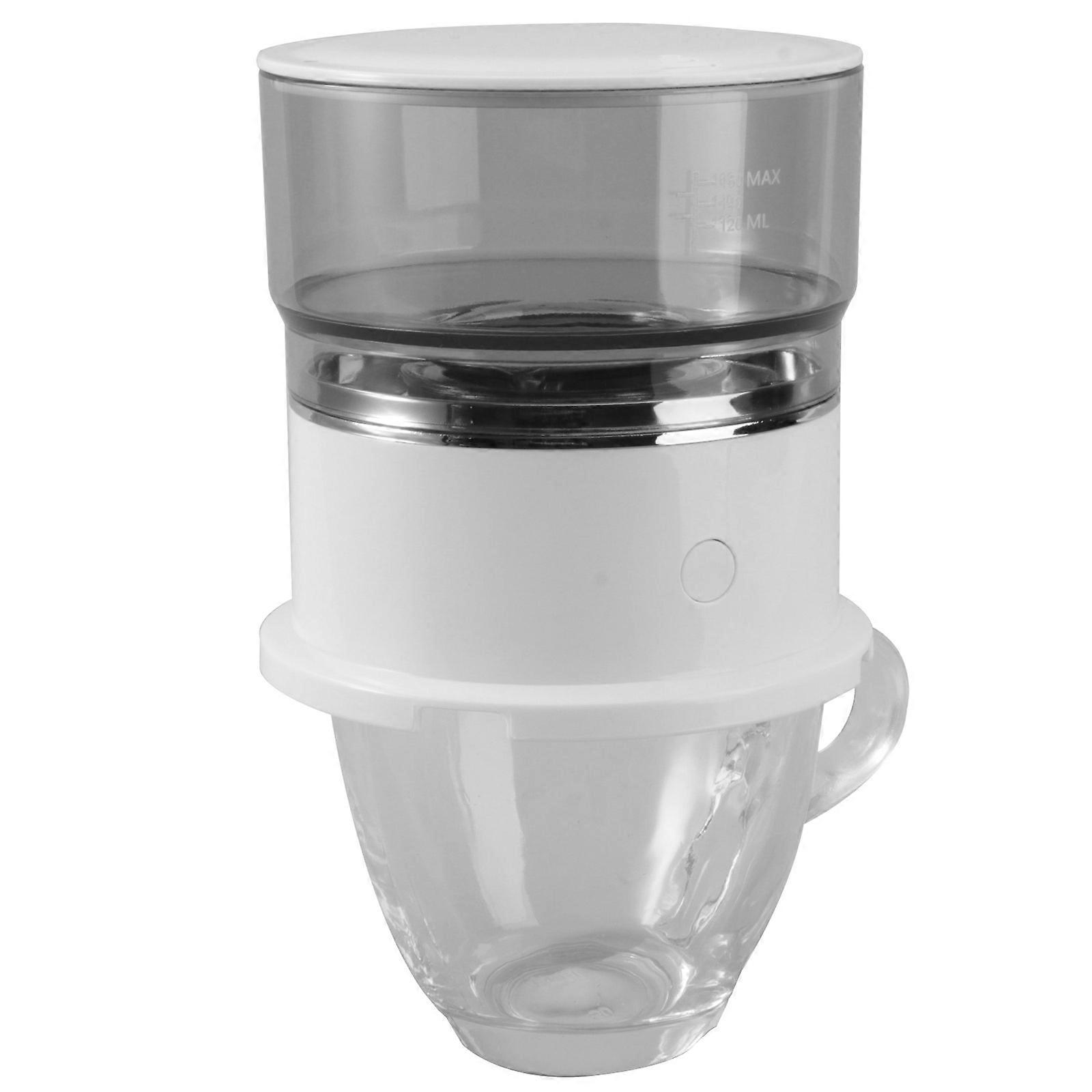 1 مجموعة ماكينة صنع القهوة بالتنقيط، وعاء قهوة بالتنقيط، ماكينة تحضير القهوة اليدوية (بدون بطارية)