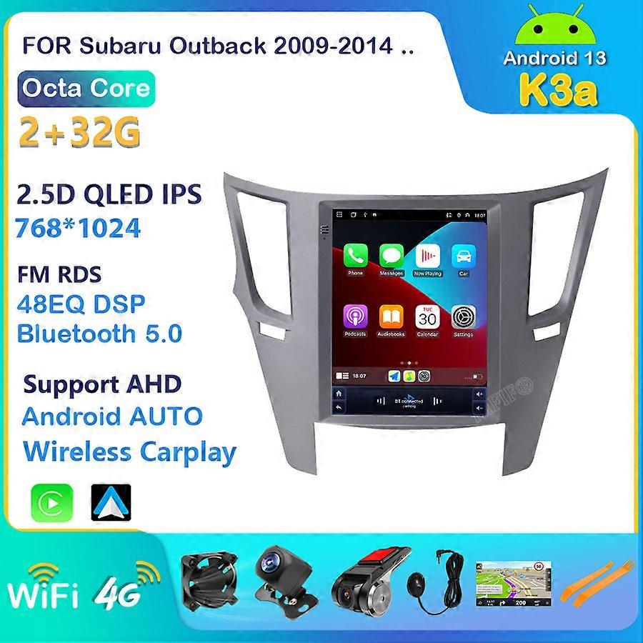 Android 10.4 inch Tesla screen car GPS radio navigation for Subaru Outback Impreza Legacy 2009 2010 2011 2012 2013 2014