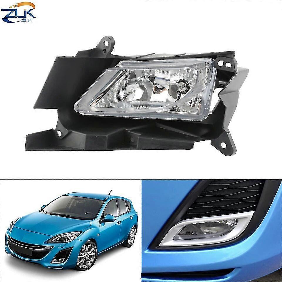 Front Bumper Fog Light Reflector Lamp For Mazda 3 M3 BL 2008 2009 2010 2011 2012 2013 Sedan Hatchback Foglight Foglamp