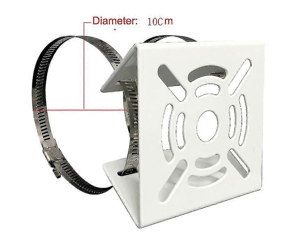 Mini Pole/column Mounting Camera Bracket For Cctv Cameras100mm Loops
