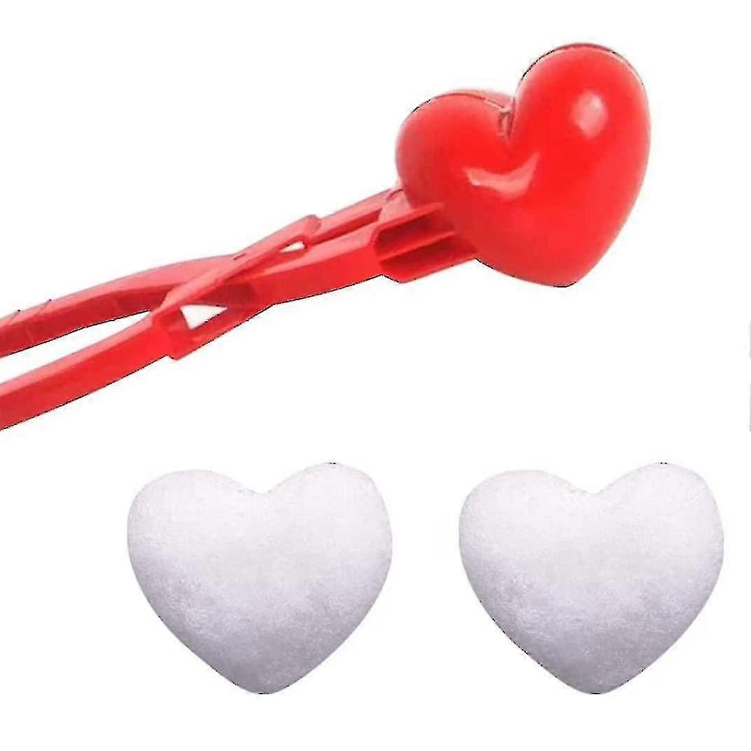 4 Pack Snowball Tongs, Winter Snowball Maker Toy