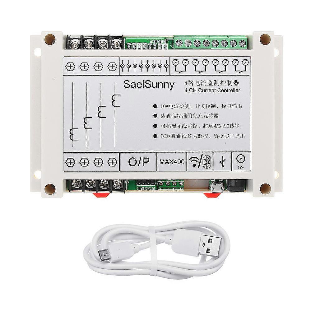 4 Channel 4ch Current Controller Switch Control Monitoring Relay Module
