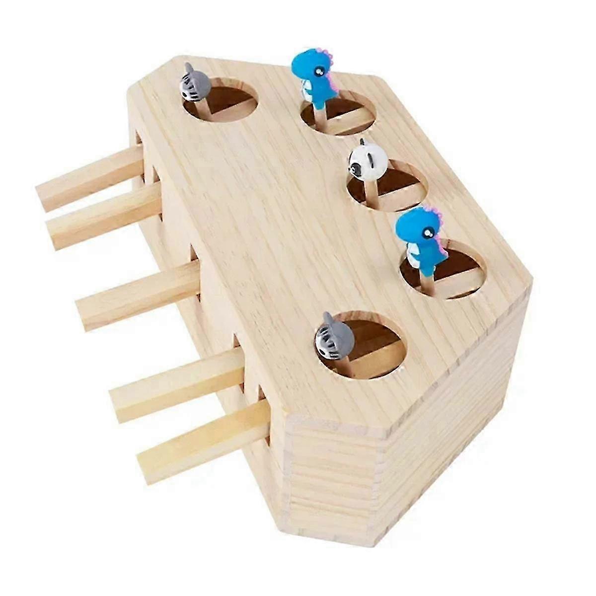 Interactive Toy for Cats with Scratcher and Mouse Chase Game