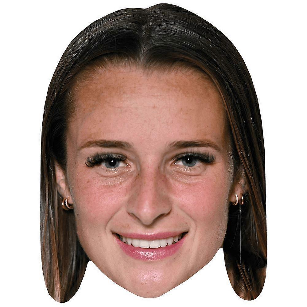 Ella Toone (Smile) Celebrity Mask, Flat Card Face
