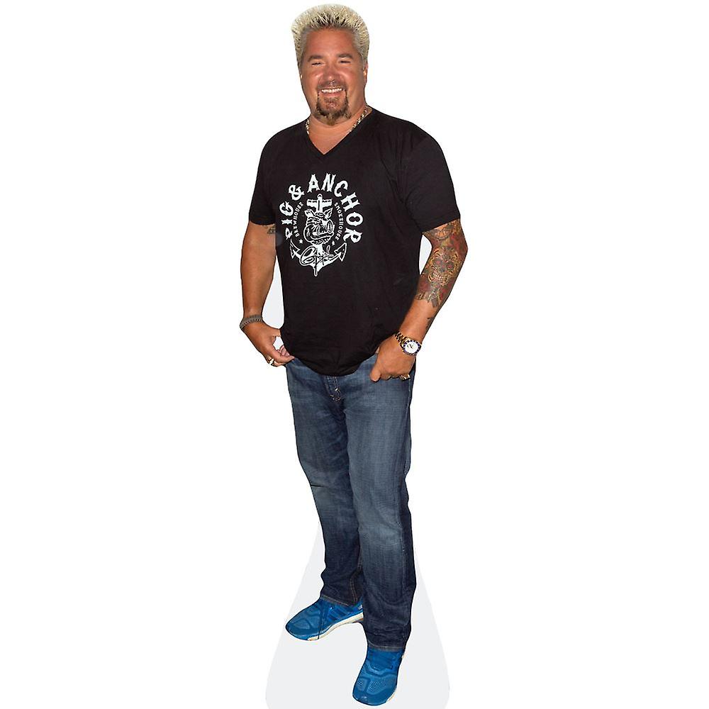 Guy Fieri Cardboard Cutout (lifesize OR mini size). Standee. Stand Up.