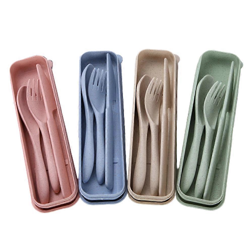 4-piece knife, fork and spoon set 3-piece set