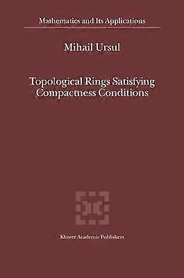 Topological Rings Satisfying Compactness Conditions