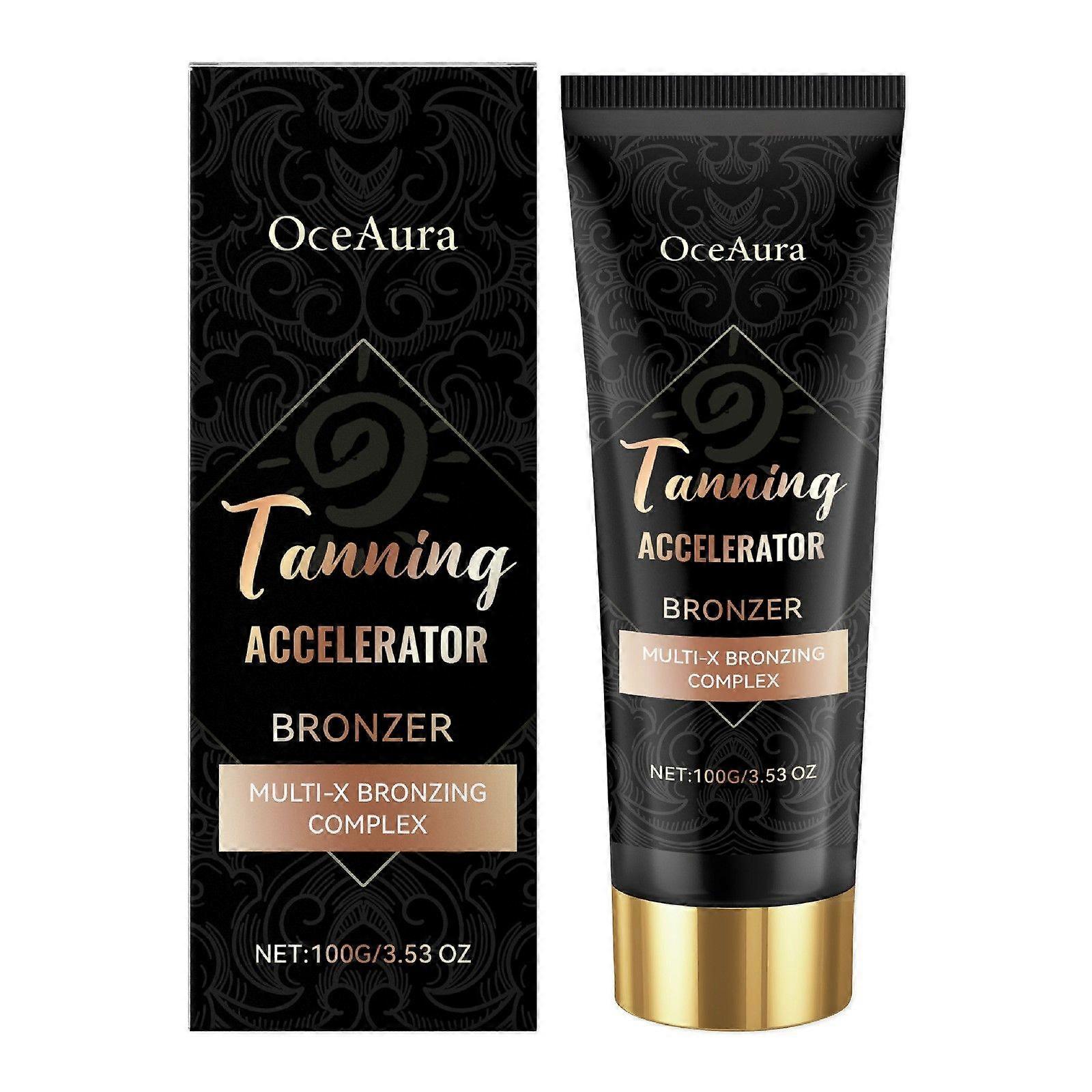 Dark Tanning Lotion | Advanced Body Tanner and Tanning Accelerator | Instant Bronzer and Tanning Enhancer | Tanning Cream | For Solarium and Sun