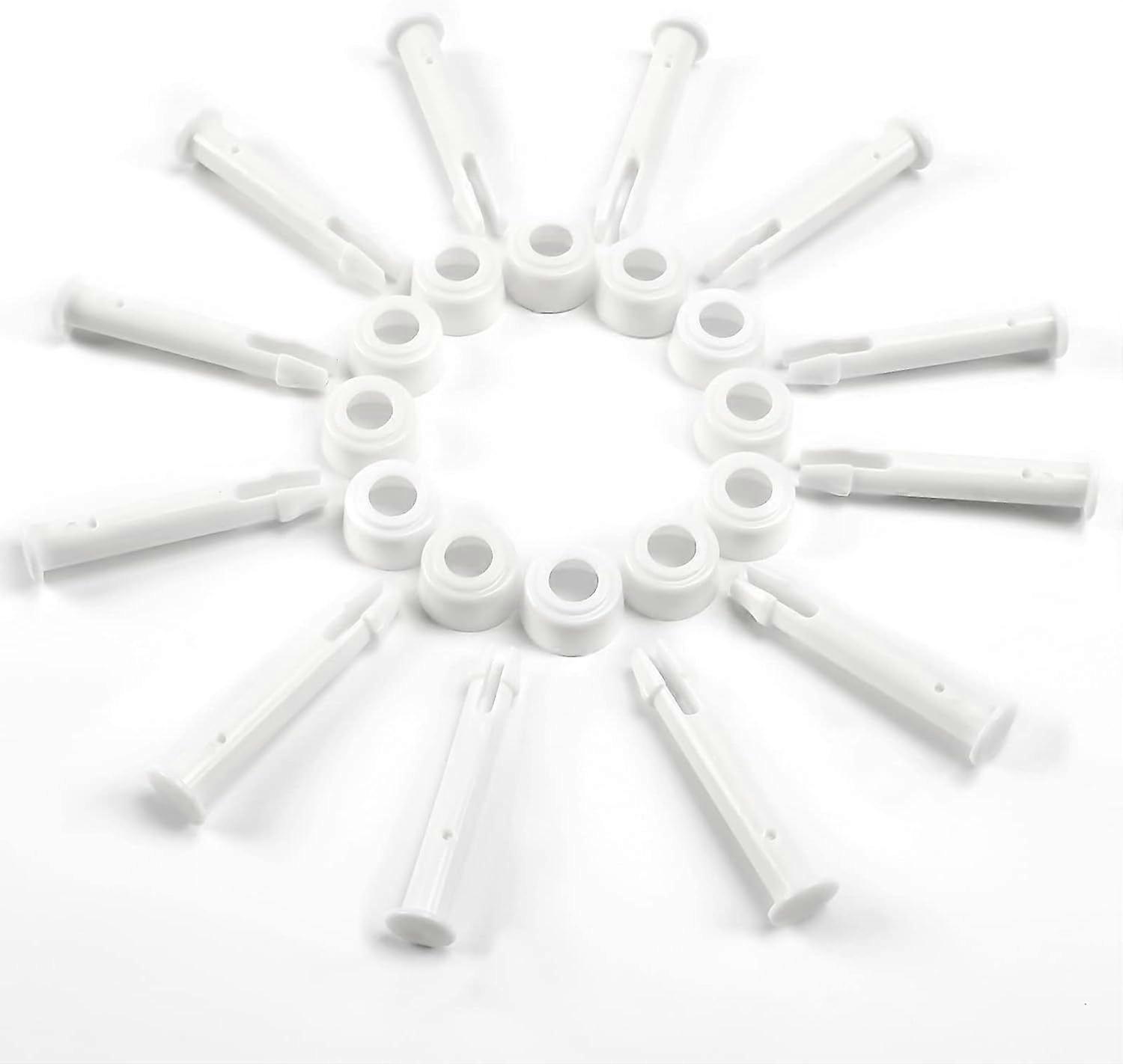12 Pieces Plastic Pin, Swimming Pool Spare Parts, Plastic Pin, for Most Frame Pools - Rectangular/Round Pool (5.5cm / 2.17inch)