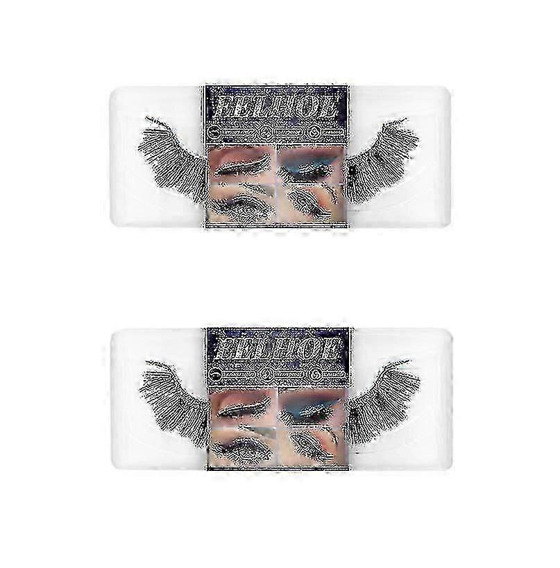 Eyelashes Eyeliner Self-adhesive False Eyelashes Soft Natural Curly Thick False Eyelashes Eyeliner -