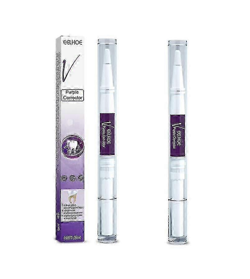 V34パープルトーニング歯ペンホワイトニング歯のクリーニング歯の汚れの除去抗色素沈着