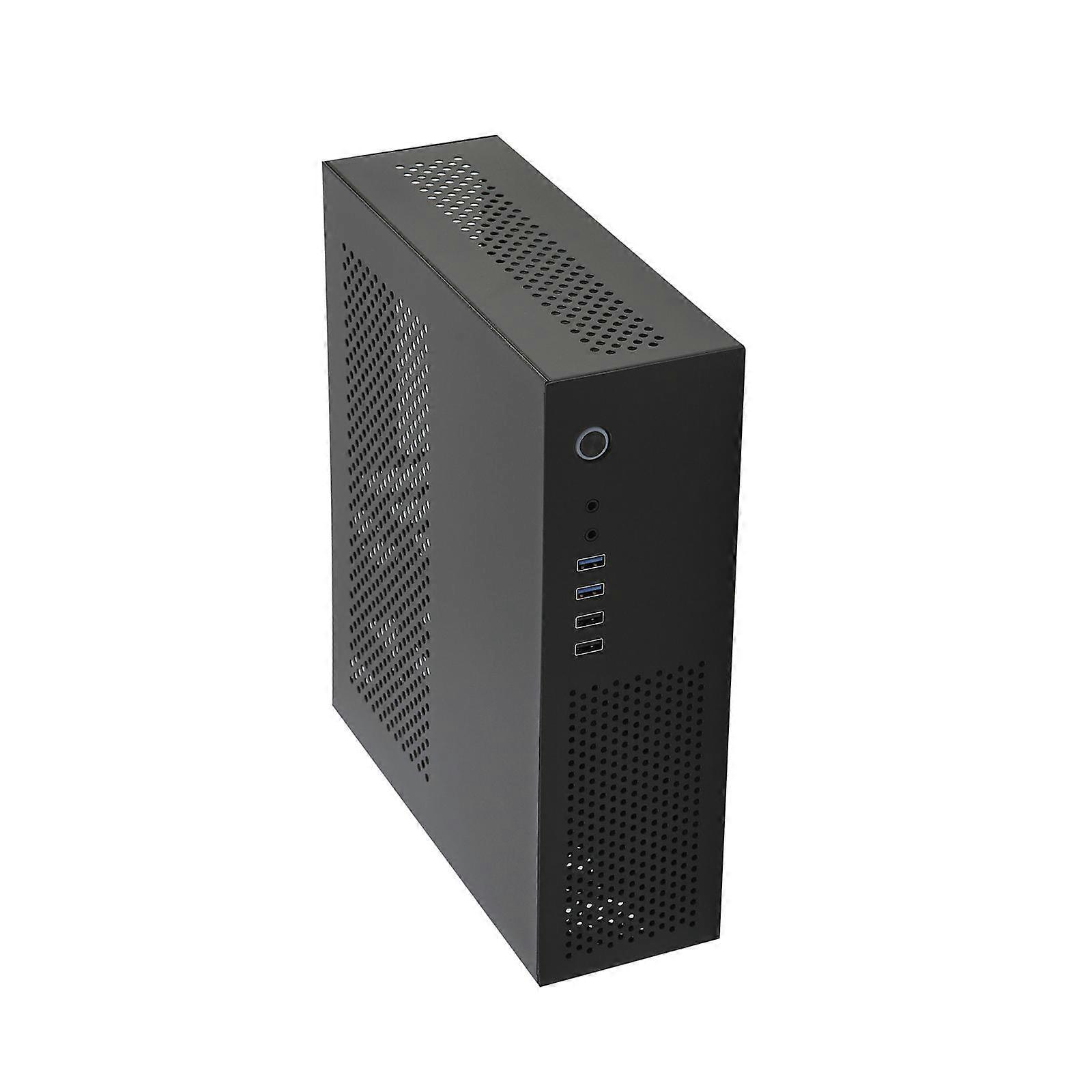 Computer Case Mini Case Compact Home Office Wall Mounted Placement with Radiator