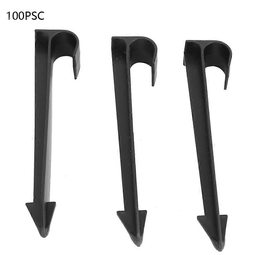 100Pcs Garden Ground Insert Inserting Fixing Supporting Rod for Sprinkling Irrigation