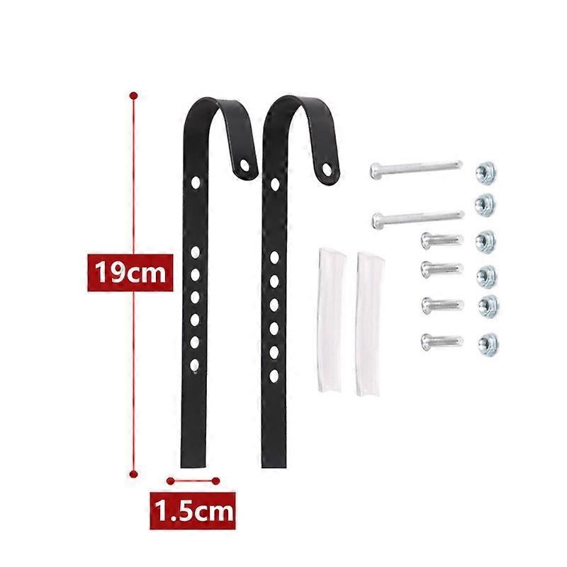 Hanging Bold Bicycle Basket Electric Vehicle Adjustable Front Frame Basket Multifunctional Quick Release Hook 