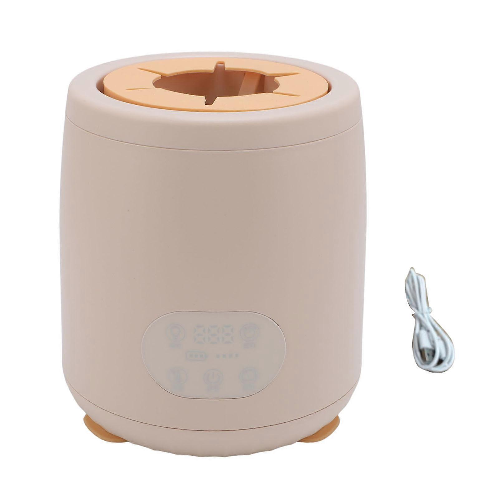 Baby Milk Bottle Shaker 4 Speeds 5 Timers Automatic Shaking Constant Temperature Bottle Shaker Warmer with Night Light