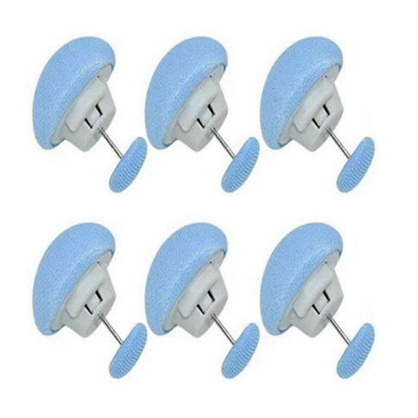 6-Pack Duvet Clips One-Click Unlock/Lock Quilt Holders, Non-Slip Sheet Fasteners for Quilts, Cushions, and Curtains
