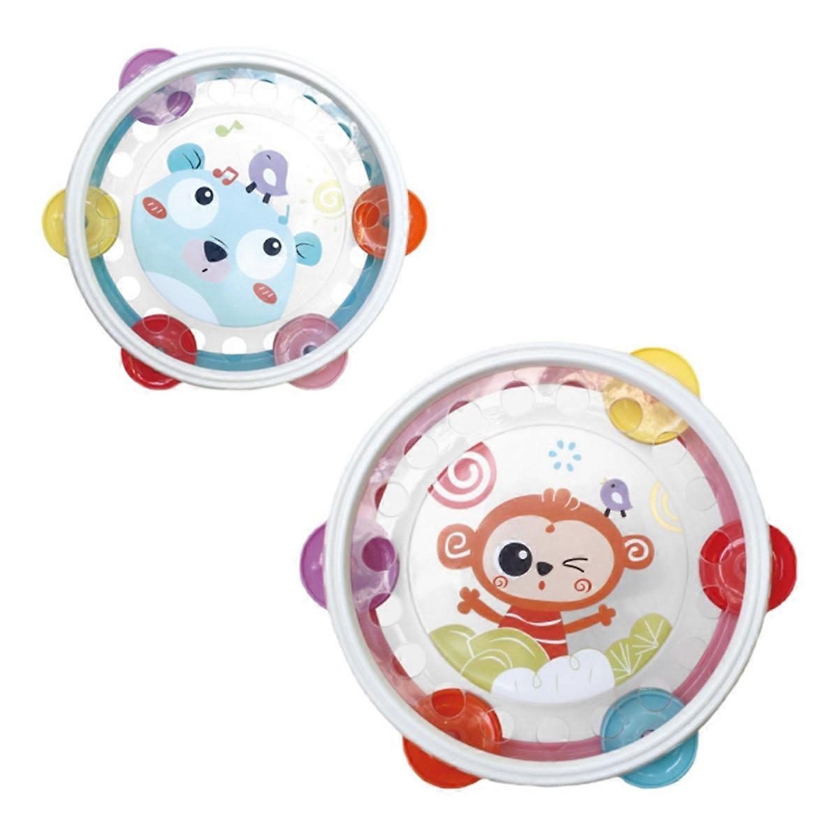 Children Clapping Tambourine Delicate Tambourines Handheld Tambourine