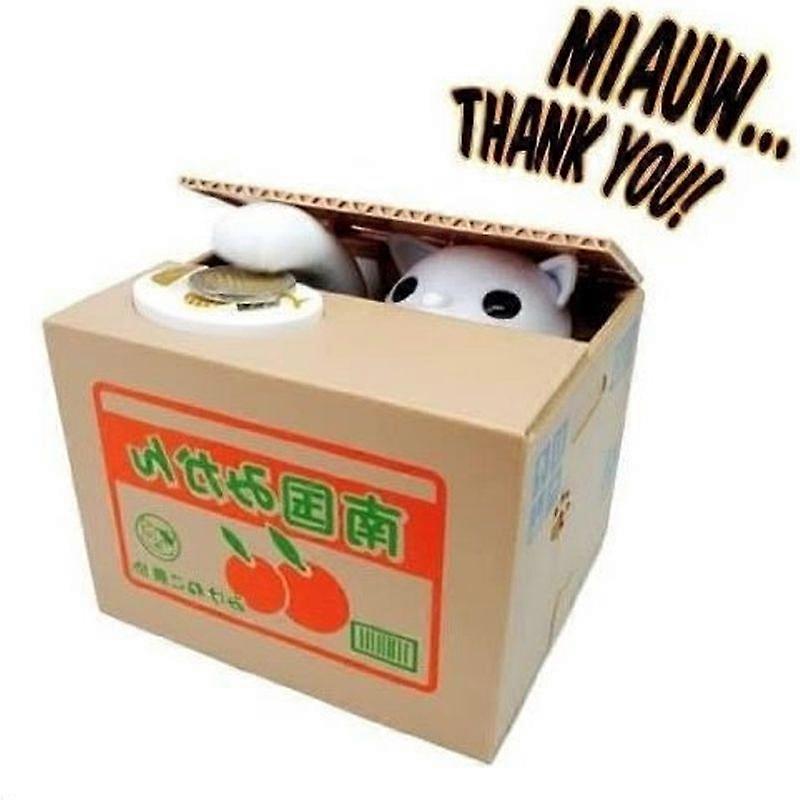 VERSCHIEDENE 02462 THIEVING CAT PIGGY BANK