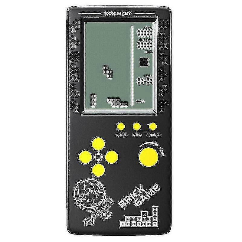 Rs-100 Tetris Game Console Classic Block Game Puzzle Games Player Handheld Game Machine Brick Games Batteries Not Includedbeyamis G