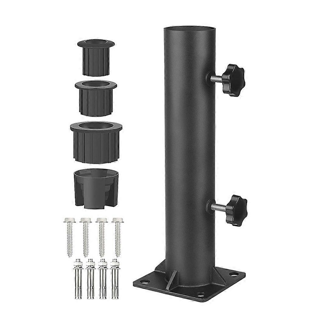 unbrand Support de montage de parasol de terrasse extérieur Pinces de rechange Support de pont pour