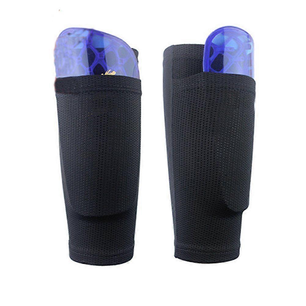 Soccer Shin Guard Sock, Leg Performance Support with Pocket Can Holding Shin Pads,L for adults