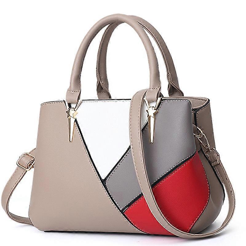 A51 PU Colorblock Ladies Handbag