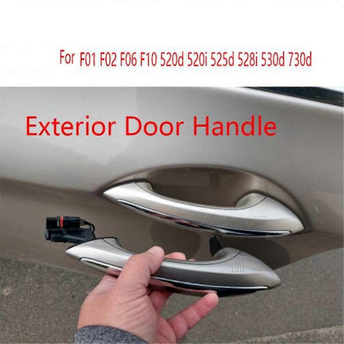 Left+Right Exterior Door Handle for 5 Series F18 GT F07 7 Series F02 Front Left 51217231931 Front R