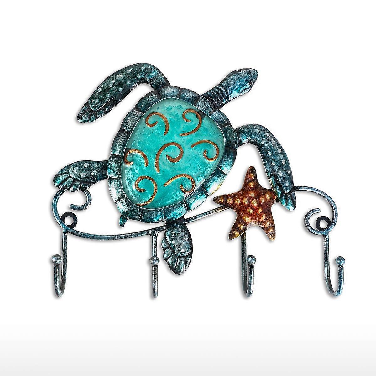 Turtle Wall Hanger Cute ABS Wall Hook for Bathroom Kitchen