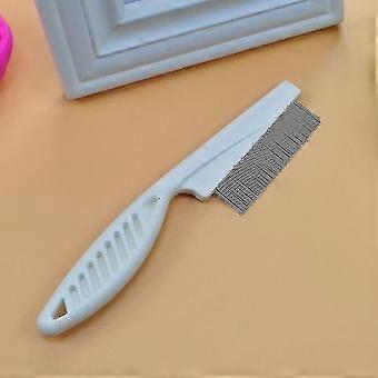 5 sztuk Pet Cats Dogs Supplies Combs Fine Toothed Stainless Steel Needle Fleas Removal Combs, Długość:
