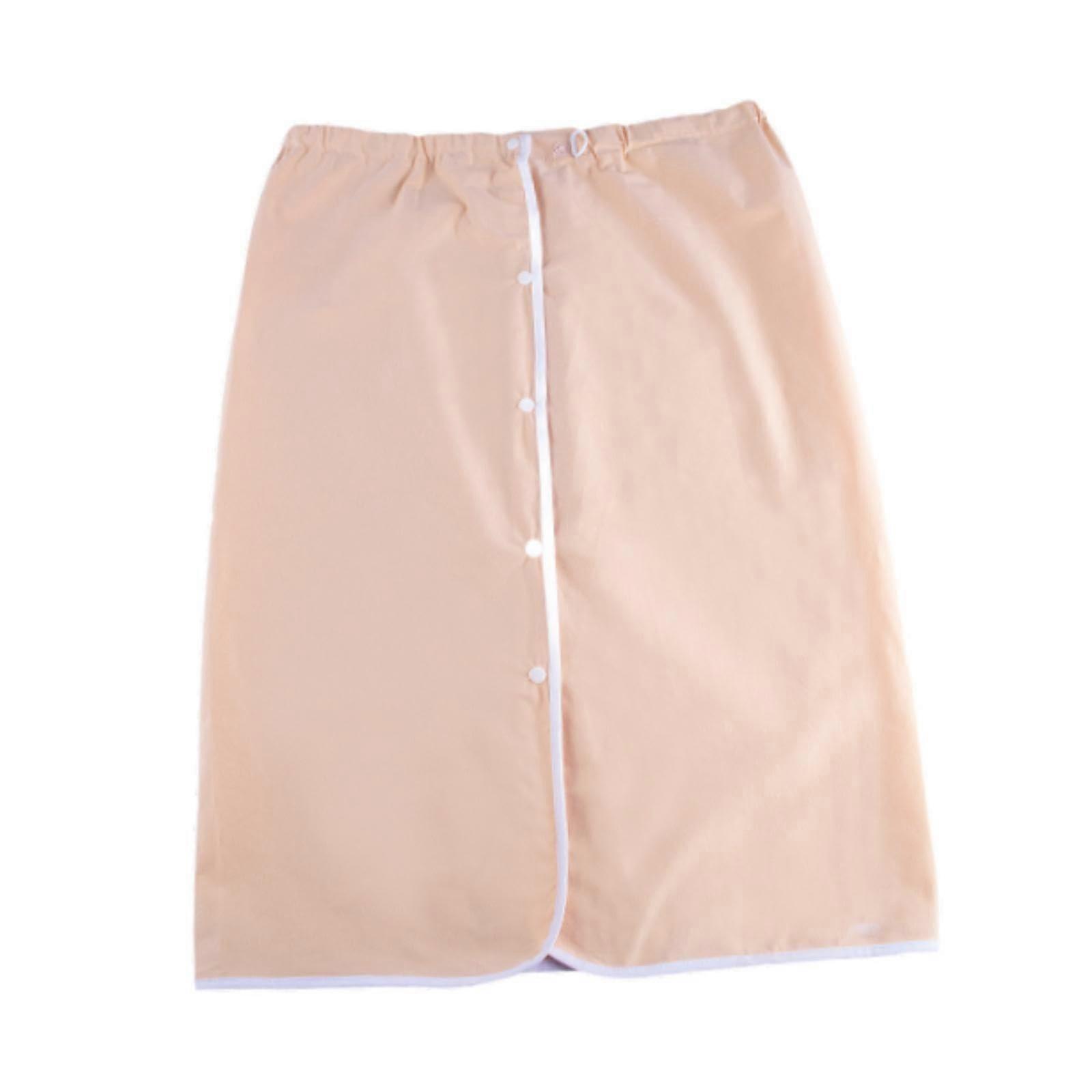 Στρώμα προστασίας κρεβατιού ακράτειας για ενήλικες, Φούστα Πολλαπλών Χρήσεων για Φροντίδα Ηλικιωμένων, XL Orange