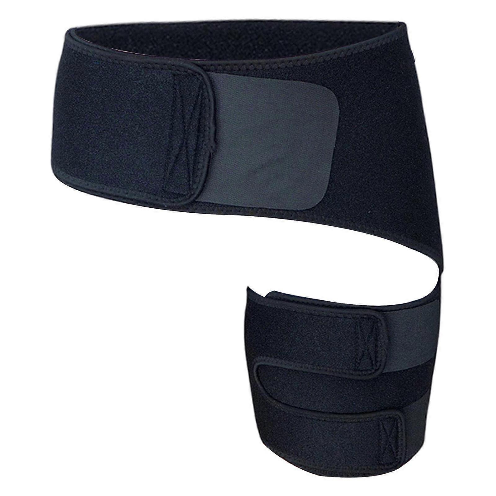 Groin Hip Bandage Belt Thigh Support Compression Wrap for Hamstring Women Men Recovery