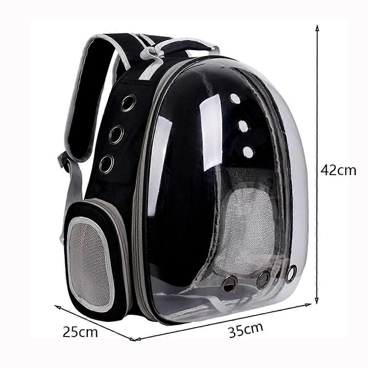 Bärväska Space Pet Ryggsäck Andningsbar Transparent Ryggsäck B