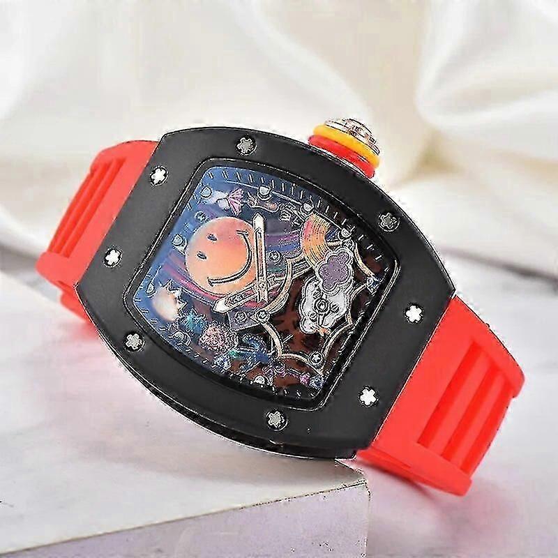 Top Deluxe Deluxe Rm Ceramic Smile Trend 3 Pin Feature Automatic Aaa Quartz Unisex Watch