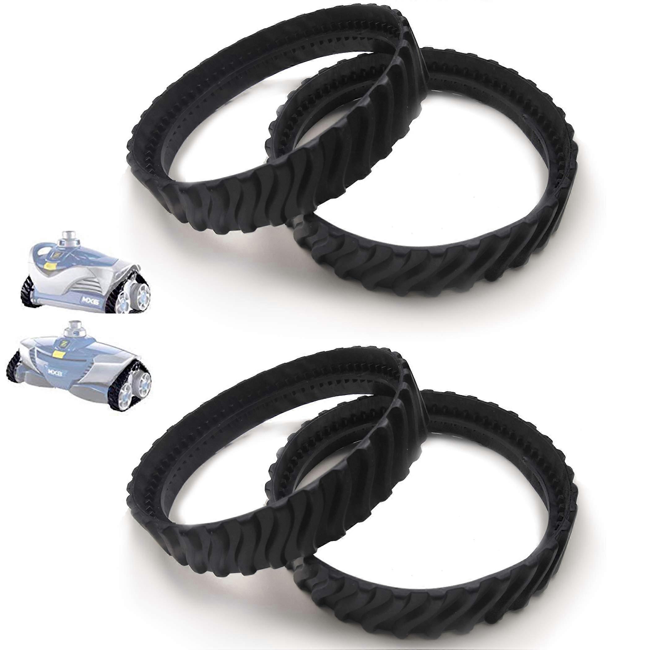 (4 Tracks) R0526100 Upgraded Version Track Replacement  Compatible with MX8/MX6 InGround Pool Cleaner