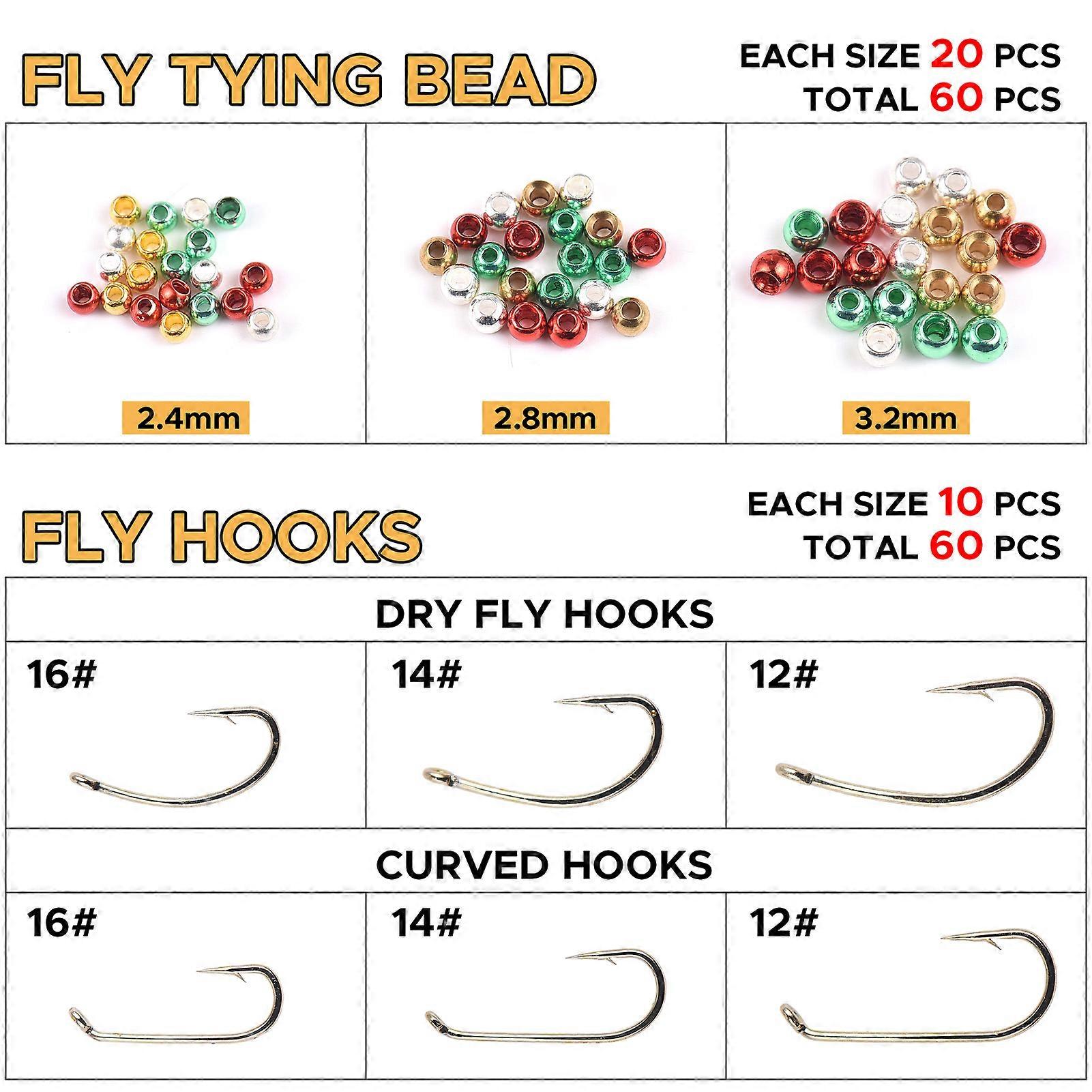 150Pcs Fishing Lure Making Tools and Materials Kit for Beginners