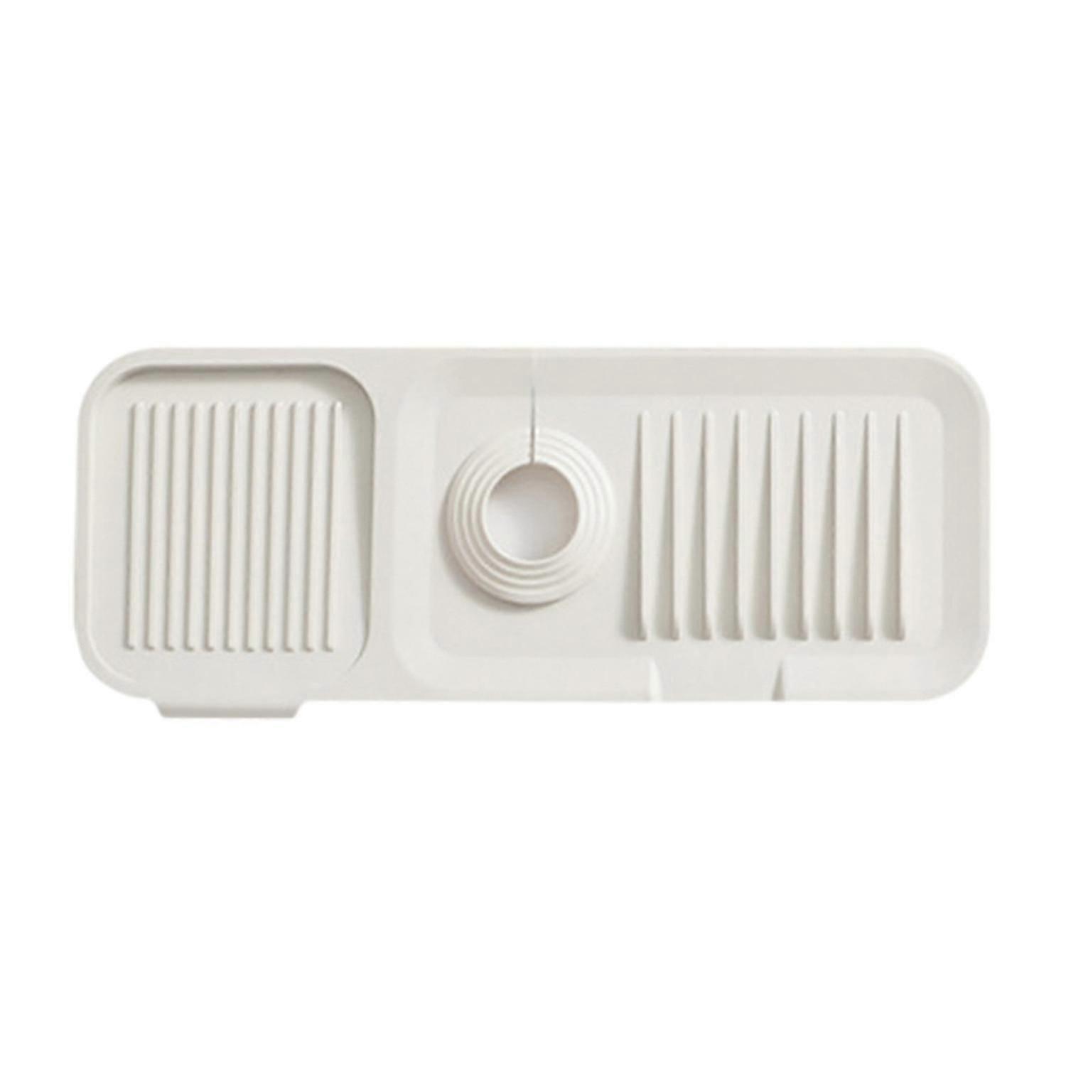 Draining Mat Foldable Silicone Sink Splash Guard Non-Slip Countertop Protector Faucet Draining Pad