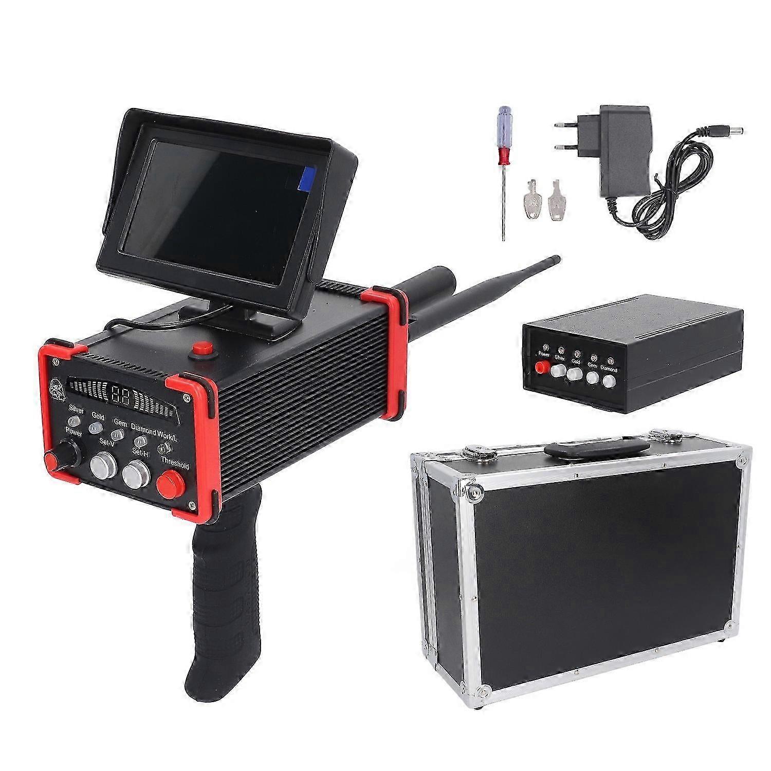 Remote Gold Detector Accurate Locating Metal Detector Finder For Silver Gemstones Ac100?240v Eu Plug