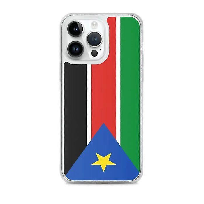 iPhone Case - iPhone 14 Pro Max - South Sudan Flag - Soft - Multicolored - Vertical
