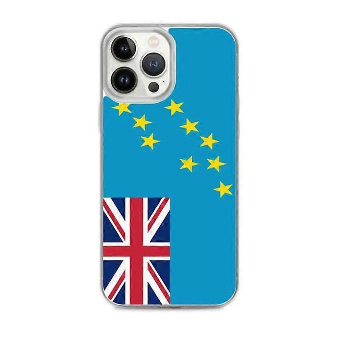 iPhone Case - Tuvalu - Flag - Flexible - Multicolor - Compatible with iPhone 13 Pro Max